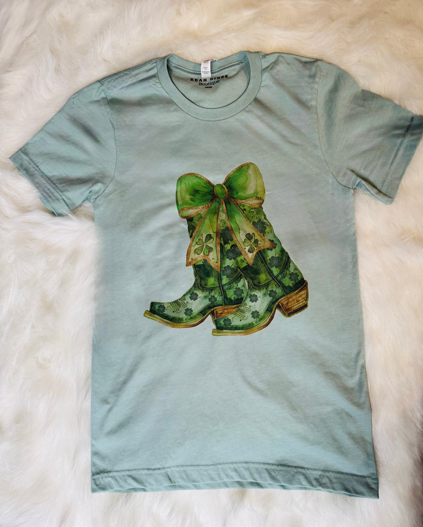 St. Patty’s boots tee